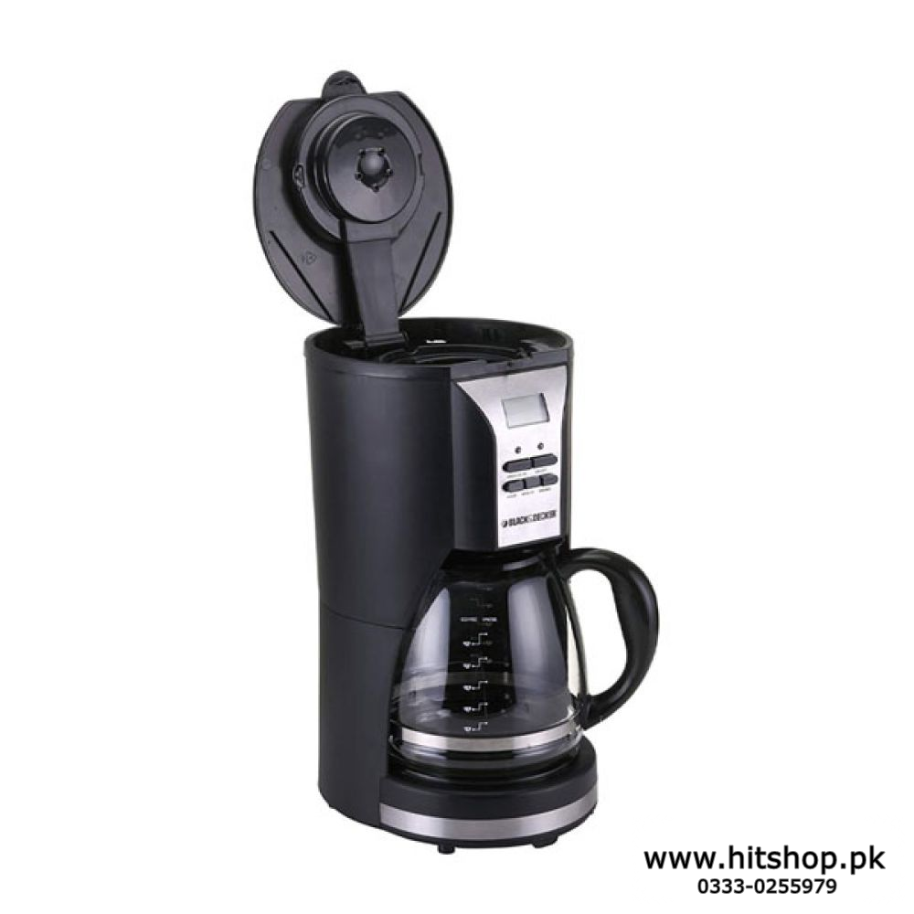 Black ND Decker 12 Cup Coffee Maker 220-240 Volt Black 